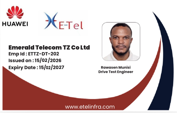 Rawasen Munisi — ETEL Employee ID